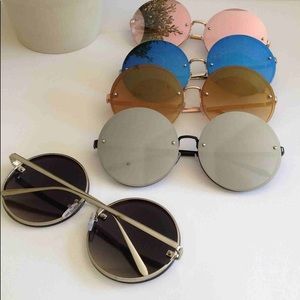 Trendy high fashion women sunglasses
